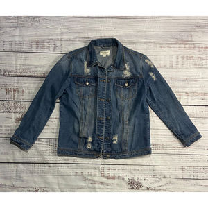 Women's Haute Monde Distressed Jean Jacket